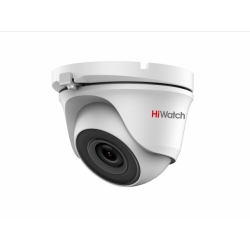HiWatch DS-T203S - 2Мп уличная купольная HD-TVI камера с EXIR-подсветкой до 30м