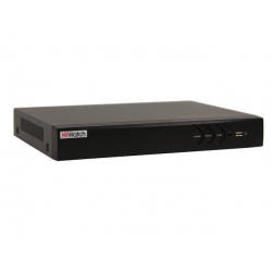 HiWatch DS-H204UA(B) - 4-х канальный гибридный HD-TVI регистратор c технологией AoC