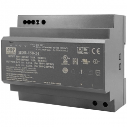 MW HDR-150-24 - Источник питания на DIN-рейку