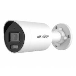 Hikvision DS-2CD2047G2H-LIU - IP камера  4 Мп уличная цилиндрическая с гибридной ИК+LED подсветкой